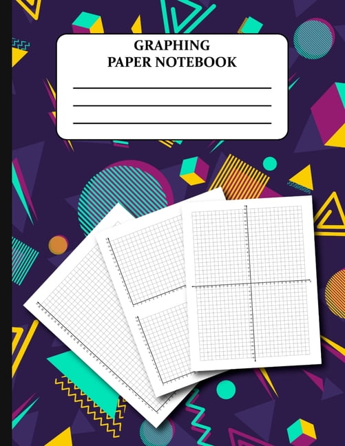 Graphing Paper Notebook Coordinate Plane Graph Paper Grid Worksheets 