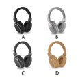 thumbnail image 4 of Seitruly Auriculares inalámbricos compatibles con Bluetooth 5.0 Estéreo FM Compatible con auriculares Auriculares para juegos PU Almohadilla Cables de audio/vídeo Gris claro, 4 of 6
