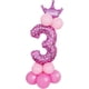 thumbnail image 1 of Globos con números gigantes de 32 pulgadas, decoración de globos con números de helio para fiestas, cumpleaños (número rosa 3), 1 of 5
