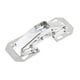 thumbnail image 1 of Bisagras ocultas de metal para muebles Unique Bargains, apertura de 90 grados, 106 mm de largo, 1 of 1