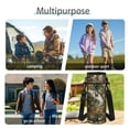thumbnail image 6 of Yspwyqan Kids Backpack Set for Back to School, Oak Leaf Camo Bass Fish Backpack and Lunch Box Set 4 Piece, Lightweight Fits 14 Inch Laptop Adjustable Straps Daypack for Ages 8-15, 6 of 7