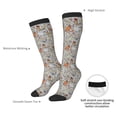 thumbnail image 6 of Fotbe Funny Chicken print Women's Men's Novelty Crew Socks Cotton Socks Knee High Socks for Walking,Running,Nurses,Pregnancy, 6 of 8