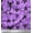 Amethyst, variant on Soimoi Cotton Poplin Fabric Geometric Shapes & Scorpion Insects Printed Fabric 1 Yard 42 Inch Wide