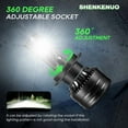 thumbnail image 6 of Applies to For BMW 1 Series 3 Series H7 LED Headlight Kit High/Low Beam, 6 of 9