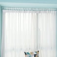 thumbnail image 2 of Qnmwood Adjustable Spring Tension Curtain Rod - White 50-80cm, 2 of 6