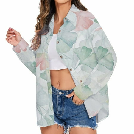

Women s Floral Print Puff Sleeve Kimono Cardigan Loose Cover Up Casual Blouse Tops