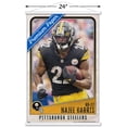 thumbnail image 3 of NFL Pittsburgh Steelers - Najee Harris 22 Wall Poster with Magnetic Frame, 22.375" x 34", 3 of 6
