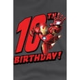 thumbnail image 2 of Iron Man Boys/Girls 10th Birthday T-Shirt, 2 of 4
