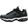 thumbnail image 5 of Skechers Men's Energy Afterburn Lace-Up Black/Grey Sneaker 10 W US, 5 of 5