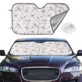 thumbnail image 2 of Balery Cute Koala Print Car Windshield Sun Shade,Windshield Sunshade for Car Pickup Truck SUV Accessories-Small, 2 of 7