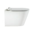 thumbnail image 3 of Swiss Madison Well Made Forever SM-WK465-01C - Calice Wall-Hung Round Toilet Bundle, Glossy White, 3 of 19