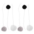 thumbnail image 1 of Elastic Cat Toy Exercise Cat Balls Toy Cats Round Shape Elastic String Material 6Pcs, 1 of 5