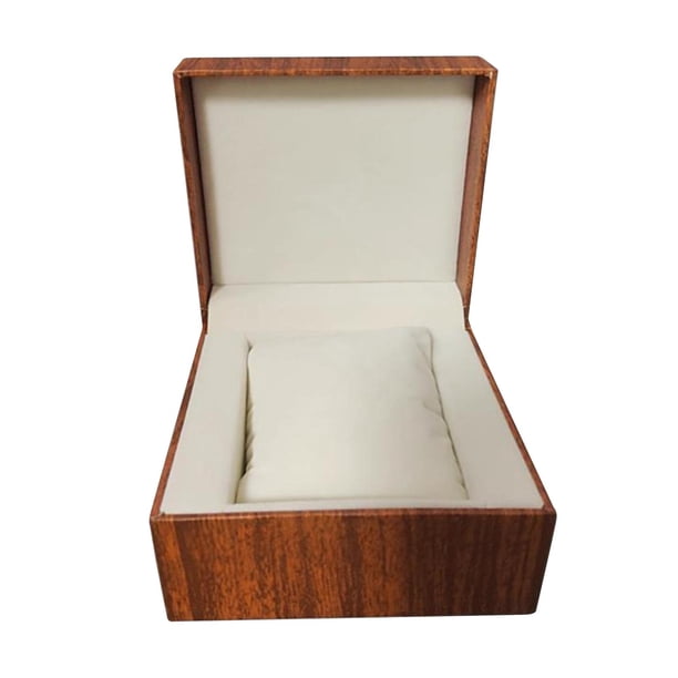 Caja de almacenamiento de reloj individual, estuche de exhibición de reloj de pulsera, elegante con estuche de regalo de almohada Caja de joyería de , PEQUEÑA Pequeño Sunnimix Almacenamiento de relojes