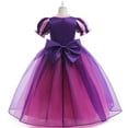 thumbnail image 3 of Rongking Girls Rapunzel Cosplay Dress with Accessories Halloween Dress up 3-10Y, 3 of 7