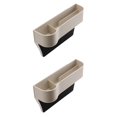 thumbnail image 4 of VONKY Gap Filler Organizer Convenient and with Cup Holder Beige Left 2Set, 4 of 6