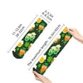 thumbnail image 2 of Uemuo St Patrick's Day10 Printed Crew Socks, Moisture-Wicking Socks, Athletic Socks for Men Breathable Cushion Socks Casual Sport Socks for Running Traveling, 2 of 6