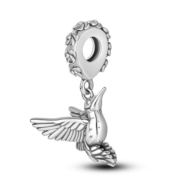 Hot New 925 Silver Glow-in-the-dark Firefly Dangle Charm Pendant fit Original Pandora Bracelet Charms Jewelry Dengxun unisex