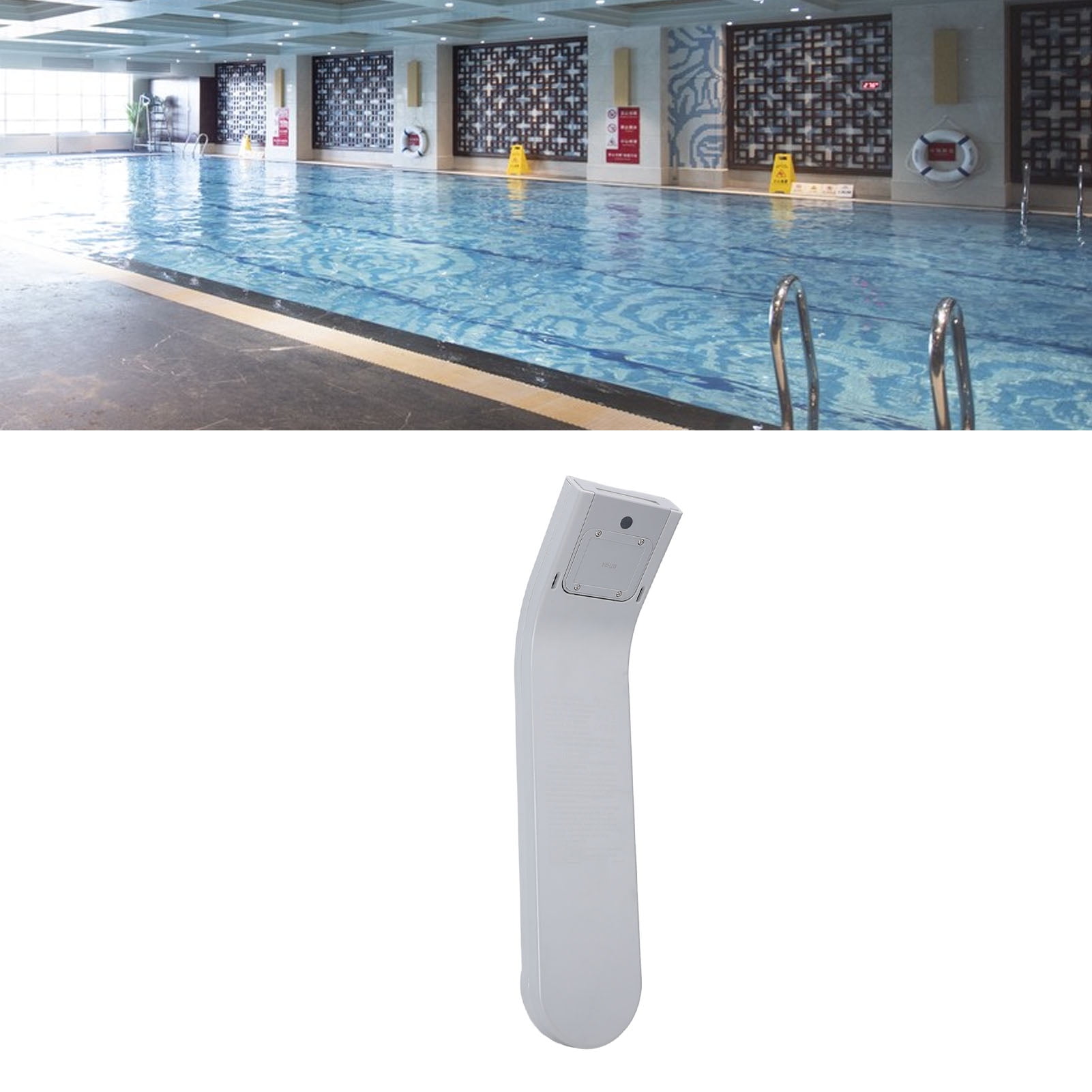 BIMZUC Spa LED Waterfall 7 Color Changing Battery Powered Hot Tub Accessory for Relaxation Compatible with Most Spas ABS Material 18.5 inches / 47 cm