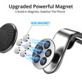 thumbnail image 3 of Car Phone Holder, Air Vent Car Phone Mount Cradle,Silver, 3 of 5