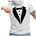 thumbnail image 4 of Tuxedo T-Shirt | Classic Party Humor Vintage Funny Tux Tee Joke Concert Festival Shirt for Men Women, 4 of 8