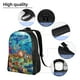 thumbnail image 5 of Fotbe Sea World Mochila de Viaje para Laptop, Mochila Ejecutiva Delgada y Resistente 15.6", 5 of 8