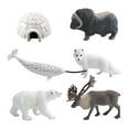 thumbnail image 1 of 6 Figuras De Animales De Juguete Para Rellenar Calcetines Navideños, Regalos Festivos O Adornos, 1 of 10