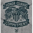 thumbnail image 2 of US Navy Logo Honor Courage Commitment Unisex Plus Size Sweatshirt Brisco Brands 2X, 2 of 5