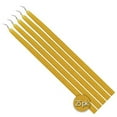 thumbnail image 6 of Hyoola, 9 Inch x 7/16 Handmade All Natural Beeswax Taper Candles - Yellow Unscented (25 Pack), 6 of 6