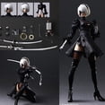 thumbnail image 2 of Play Arts-Figura de acción Kai NieR AutomMiYoRHa 2 Tipo B, No. 9 Tipo S, Edición DX Deluxe, Juguetes Modelo, Mantequilla móvil conjunta, 2 of 5