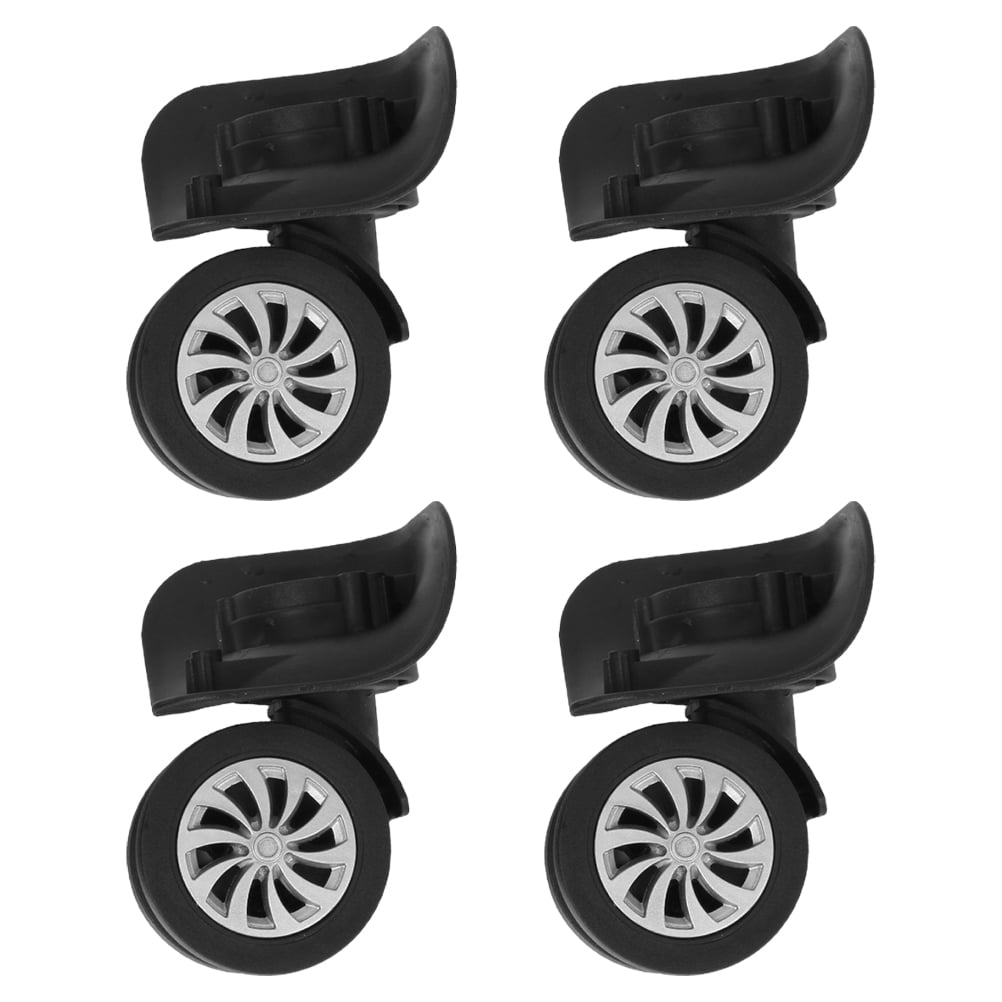 4pcs Suitcase Wheels Spare Wheels Luggage Replacement Swivel Wheels Casters