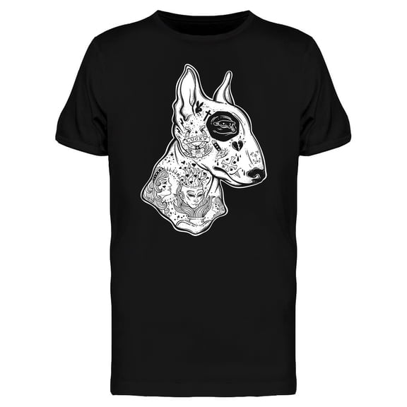 Mandala Bull Terrier Tee Men's -Image by Shutterstock