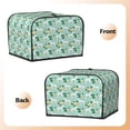 thumbnail image 3 of Pofeuu Horse And Flower Print Toaster Cover 4 Slice, Bread Dust Cover & Fingerprint Protection, Kitchen Small Appliance Covers(Toaster Cover), 3 of 7