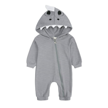 

Qufokar Laa Laa Onesie Cute Baby Girl Clothes Romper Outfits Jumpsuit Boys Baby Clothing Girls Hooded Cartoon Romper Cute Girls Romper&Jumpsuit