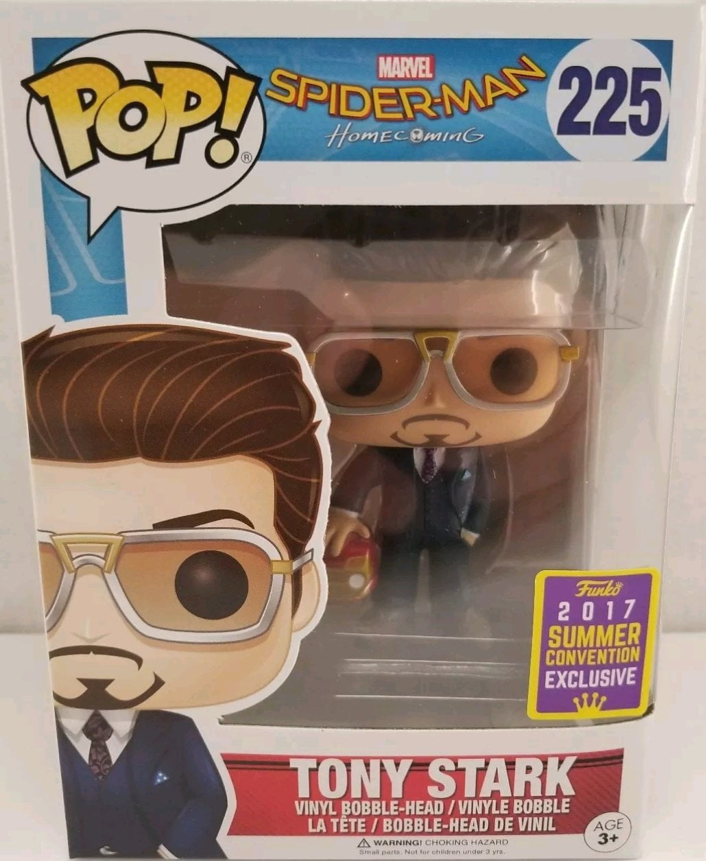 funko pop 225 tony stark