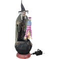 thumbnail image 1 of Stew Brew Witch and Child Animated Halloween Decoration, 1 of 3