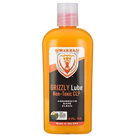 Gun Cleaner Lubricant & Protectant Grizzly Lube Non-Toxic CLP