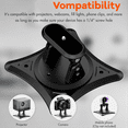 thumbnail image 3 of Support de Projecteur Réglable Support de Projecteur Studio Maison 1/4InScrew Table Amovible Support de Projecteur Mobile, 3 of 8