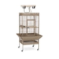 thumbnail image 2 of Prevue Hendryx PP-3152COCO Medium Wrought Iron Select Bird Cage - Coco Brown, 2 of 3