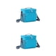 thumbnail image 3 of Inteprter Bolsa de lonchera de poliéster, peso ligero, duradero, fácil de limpiar, aislamiento térmico, multifuncional, azul Azul 2piezas, 3 of 6