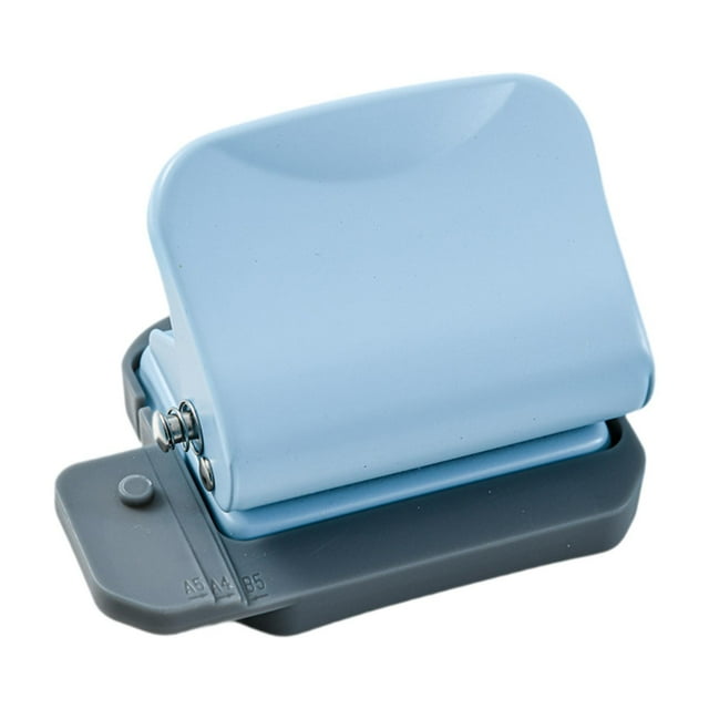 Perforadora de Mano Strade Fareast Limited Azul 6 Hojas para Álbumes de Recortes