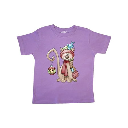 

Inktastic Christmas Kitty Cat Gift Toddler Boy or Toddler Girl T-Shirt