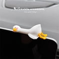 thumbnail image 5 of 1PC Resin Goose Figurine Computer Monitor Decor,Cute Mini Goose Statues for Car Dashboard,Funny Desk/TV/Photo Frame Decorations (White Goose), 5 of 8
