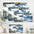 thumbnail image 4 of Designart ' Gold and Dark Blue Abstract Waves I ' Modern Canvas Wall Art Print, 4 of 4
