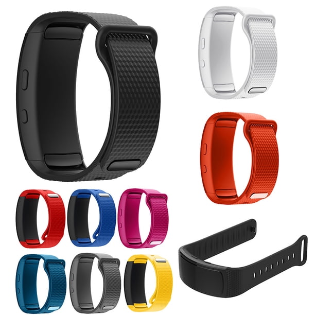 Gwong Electrónica Banda de correa de reloj inteligente de reemplazo de silicona para Samsung Gear FIT2 / R360 / R365 / PRO