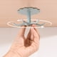 thumbnail image 3 of Fiudx Perchero de Cocina con 6 Ganchos Giratorios, Organizador de Pared Compacto, Gran Capacidad de Carga, Fácil Instalación, Ideal para Cocinas Domésticas, Carga Máxima de 2 Kg, Material Abs, Ajusta, 3 of 6