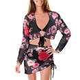 thumbnail image 1 of 1 Juego de traje de baño de dos piezas, trajes de baño de dos piezas para mujer, trajes de baño para mujer, vestidos de baño para playa, talla XL, 1 of 7