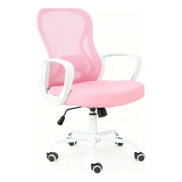 Zocalo Silla Ergonómica de Oficina y Gamer Giratoria 360°, con Altura Regulable, Respaldo Reclinable, Soporte Lumbar y Tapizado de Malla Transpirable, Uso para Oficina y Hogar