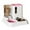 Pink, variant on Barhoo Automatic Pet Feeder Water Dispenser Anti Tip Bowl Large Capacity Food Storage Dog Cat Feeder Gravity Feed Non Slip Base Easy Clean Programmable Smart Feeding Station Multi Pet Household