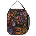thumbnail image 3 of Five Nights At Freddy's Portable Insulated Lunch Bag Students Worker Snack High Capacity Lunchbag Fruits Freshness Handbag, 3 of 4