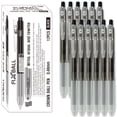thumbnail image 1 of [Crown] FixBall 0.48mm Erasable Pens, Black Ink, 12 Count, 1 of 4